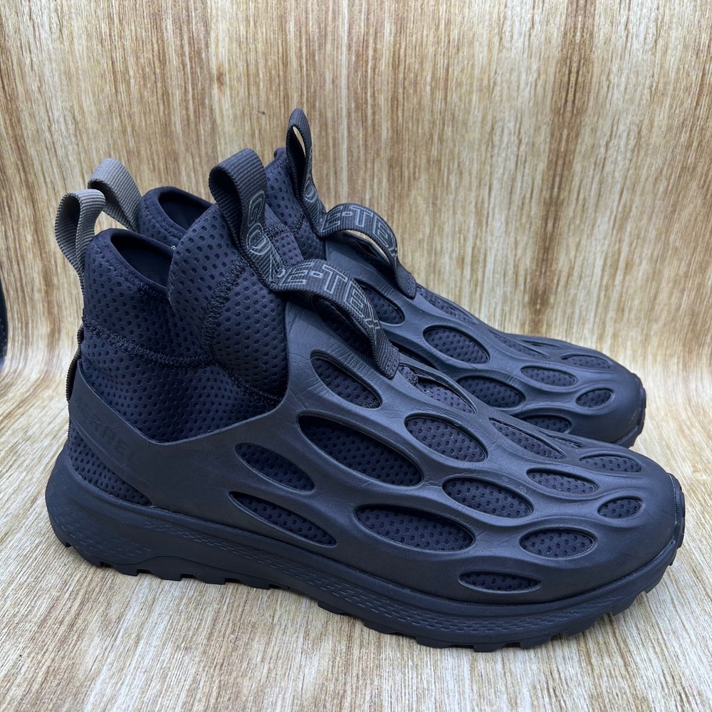 Merrell Hydro Runner Mid GTX 1TRL Men's Size 13 Black Waterproof Boots J067893
